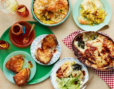 Ravinder Bhogal’s cheese recipes: cauli pie, dauphinoise and toastie