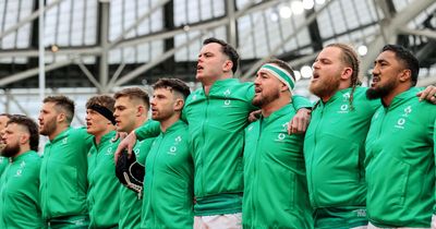 Johnny Sexton and Andrew Porter in tears ahead of Ireland v France in Six Nations