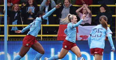 Manchester City play Arsenal off the park and rise to third in WSL