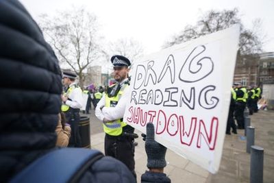 Arrest made following protest outside drag queen children’s event at Tate Britain