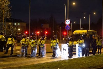 Knowsley: Fifteen arrested after violent scenes outside asylum seeker hotel