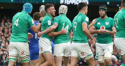 Ireland seal stunning win over France as world’s top two put on a Six Nations show