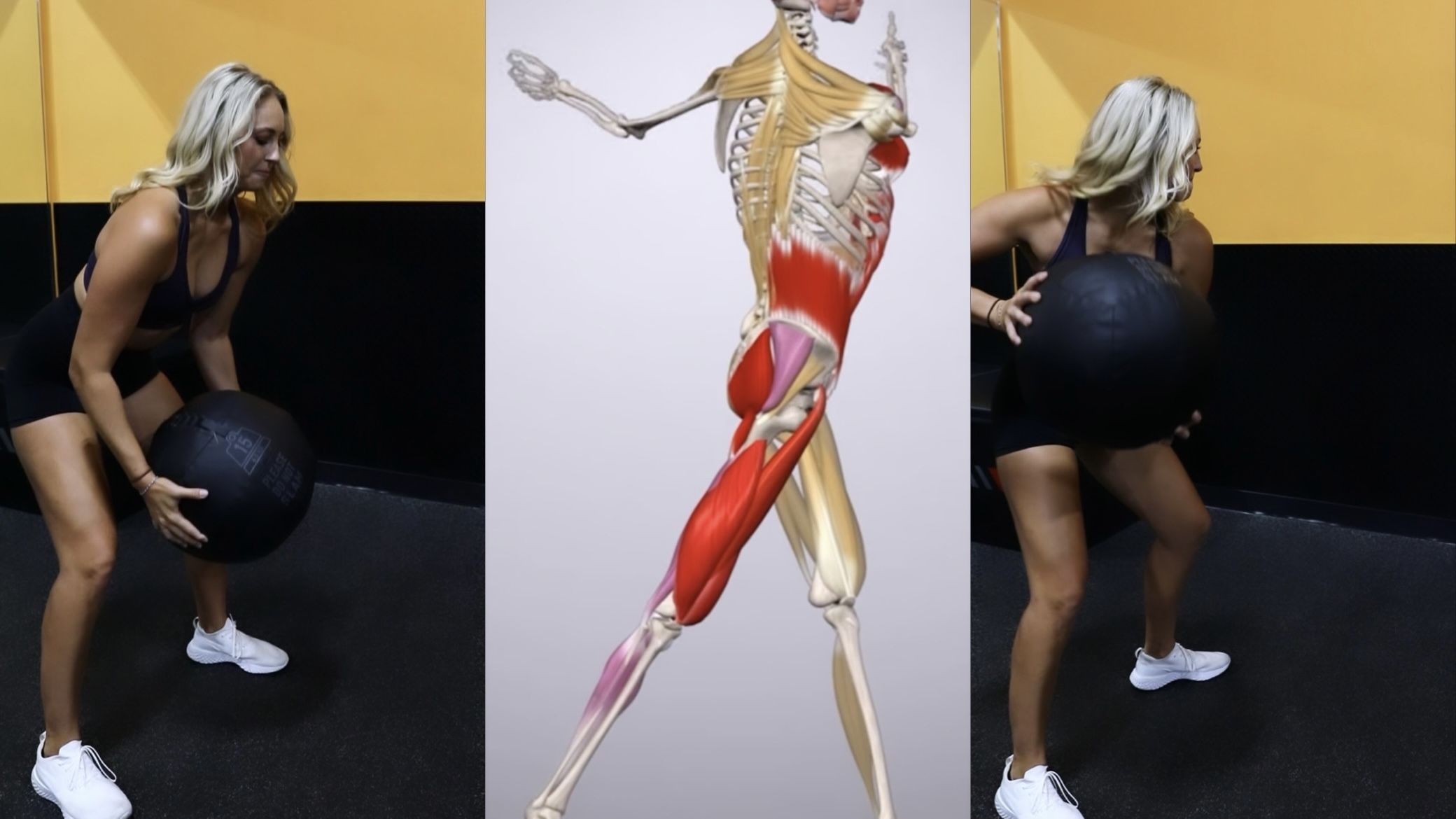 Rotational Throw 10 days of winter workouts: Medicine ball rotational…