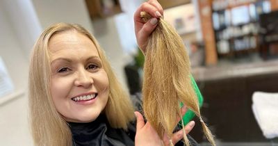 Hucknall woman grew hair for three years for 'lifechanging' donation to children's wig charity