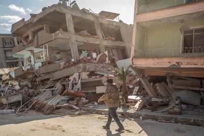 ‘Have we no dignity left?’: the Turkish town forced to dig itself out from the rubble