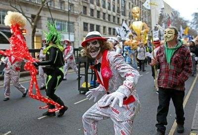 Assange supporters hold London 'carnival' against extradition