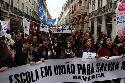 Portugal teachers take to streets as wave of discontent intensifies