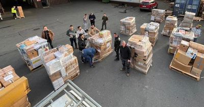 Turkish embassy in Dublin thanks public for generosity following earthquake appeal with 45 tonnes of goods donated