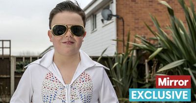 Meet the pint-sized Elvis impersonator, 10, famous for his dazzling outfits
