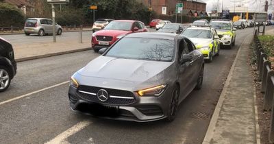 'I forgot I had a few joints last night...' cops perplexed by Mercedes driver who swore he'd never taken drugs before failing test