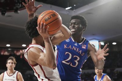 Kansas looks like a title contender again with the emergence of Ernest Udeh Jr.