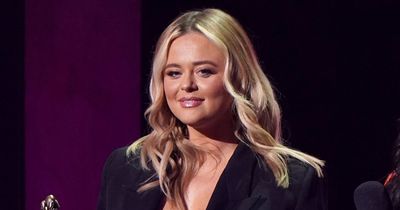 Emily Atack almost suffers BRITs wardrobe malfunction as she makes flirty single declaration