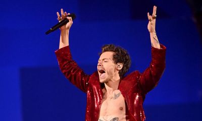 Harry Styles sweeps male-dominated Brit awards with a quartet of wins
