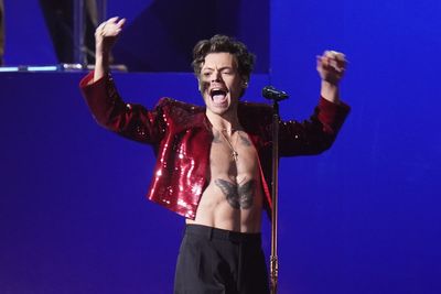 Harry Styles hails female artists as he sweeps the Brit Awards