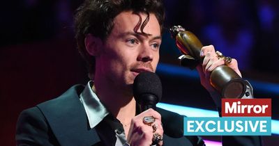 Terrified Harry Styles fears fans will 'rip out his hair' after BRIT Awards win