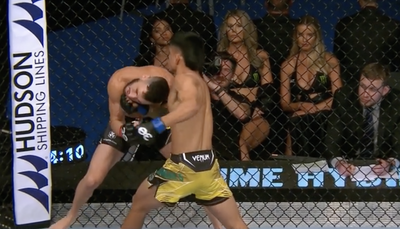UFC 284 video: Kleydson Rodrigues pummels Shannon Ross for 59-second TKO