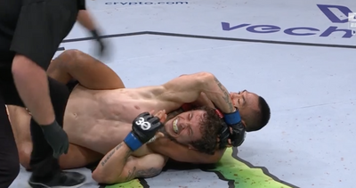 UFC 284 video: Josh Culibao overcomes nasty groin kick, squeezes Melsik Baghdasaryan into submission