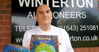 Savvy dad who spent years collecting Pokemon cards for kids set to make £250,000