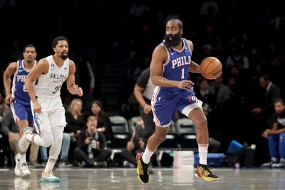 Upon returning to Brooklyn, James Harden happy for Rockets after trade