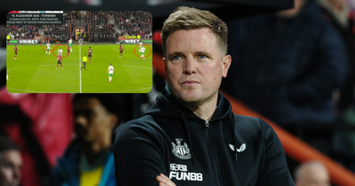 Newcastle get glimpse into brand new system Eddie Howe may be forced to use against Liverpool