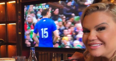 Kerry Katona visits Conor McGregor's pub after Late Late Show appearance