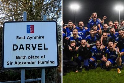 Life in Darvel since the famous victory over Aberdeen is 'hectic' and 'unbelievable'