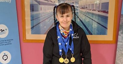 East Kilbride badminton star wins gold medal treble despite medical blow