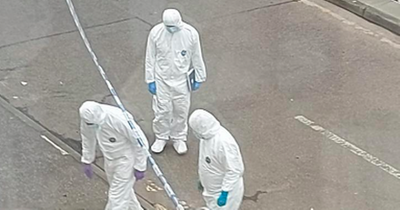 Edinburgh police descend on quiet residential area as street taped off
