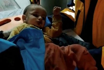 Turkey earthquake: Seven-month-old baby rescued after 139 hours under rubble