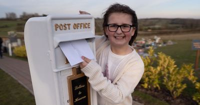 Nottingham schoolgirl, 9, launches 'postbox to heaven' idea after death of grandparents