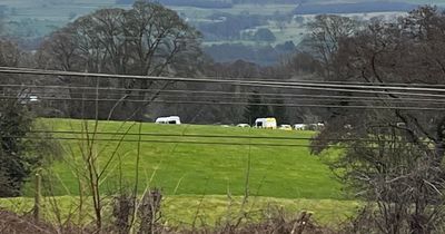 Sleepy Leeds village rocked by huge police scene as armed cops arrest 'man with weapon'