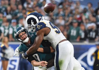 Which former Rams are playing for Chiefs and Eagles in Super Bowl LVII?