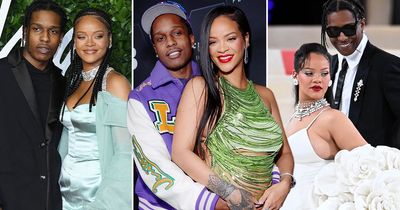 Rihanna and A$AP Rocky's relationship timeline as baby son's name is finally revealed