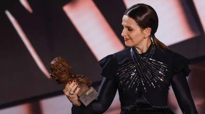 Actress Juliette Binoche Honored at Spanish Goya Film Awards