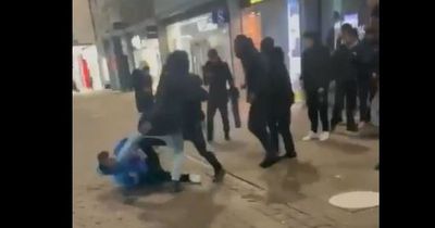 Trainer fan 'knocked out cold' as tempers flare in queue for latest Nike Jordans