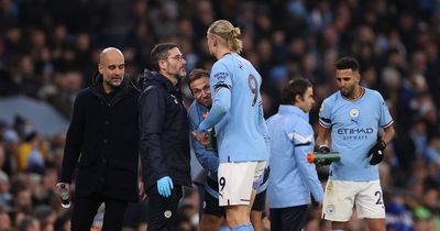 Man City given Erling Haaland injury worry for Arsenal fixture