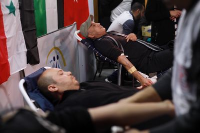 ‘One body’: Gaza launches blood donations after deadly earthquake