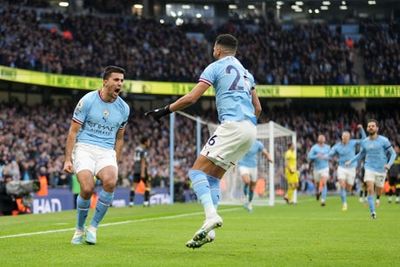 Man City 3-1 Aston Villa: Champions cruise to victory ahead of Arsenal showdown