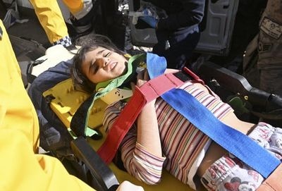 Girl, 6, rescued from earthquake rubble after 178 hours trapped underground as death toll climbs to 35,000