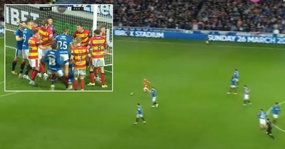 Rangers let Partick Thistle walk through entire team and score after controversial goal