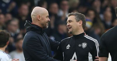 What Erik ten Hag said to Leeds manager at full-time after Manchester United win at Elland Road