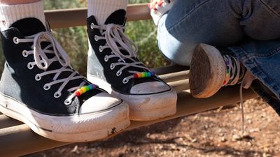 LGBT teen Abbie Kelly takes Rainbow Shoelace Project from outback Broken Hill to WorldPride