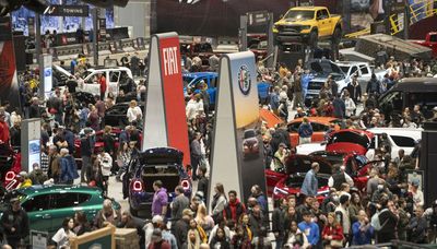 Chicago Auto Show returns to pre-COVID size, offering EVs, hybrids — and puppies