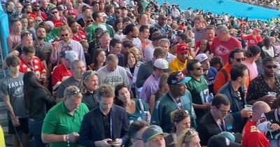 NFL fans frustrated as concourse blocked ahead of Super Bowl LVII leading to heavy queues