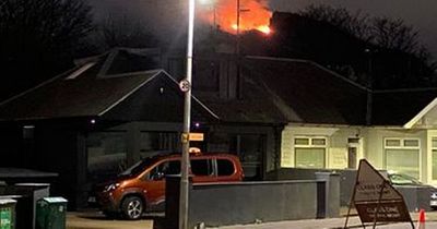 Edinburgh emergency services race to blazing inferno on Arthur's Seat