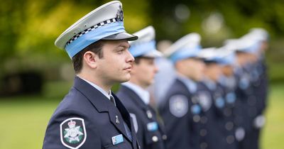 Arrival of 25 recruits, yet the thin blue line remains thinner than ever
