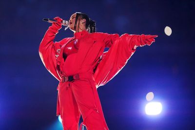 Super Bowl halftime show review: Rihanna delivered a mash-up of her greatest hits – and a surprise guest