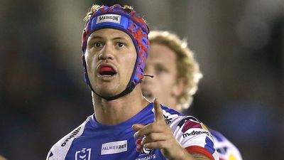 Newcastle Knights captain Kalyn Ponga says pub toilet incident was a case of food poisoning