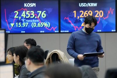 Asian stocks slide ahead of US inflation update