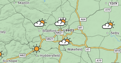 Weather forecast map shows mild Leeds Monday despite big freeze fears